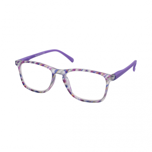 EyeLead Optical Γυαλιά Πρεσβυωπίας / Διαβάσματος E210 Πολύχρωμο-Μωβ Κοκάλινο +3.00, 1 τεμάχιο